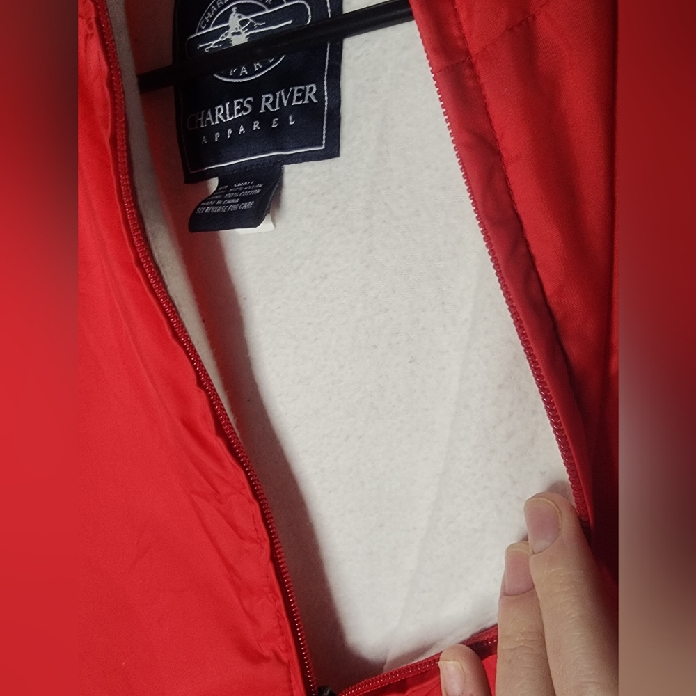 Charles River Solid Hooded Pullover - image 3